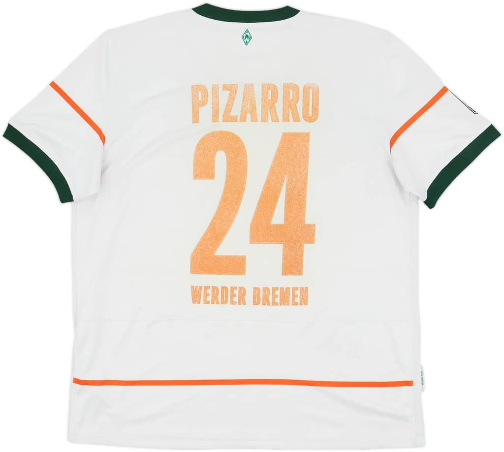 2009-10 Werder Bremen Away Shirt Pizarro #24 - 4/10 - (XL)