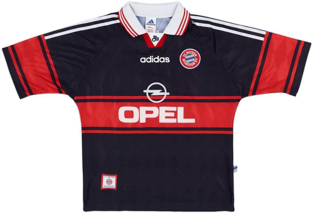 1997-99 Bayern Munich Home Shirt Basler #14 - 6/10 - (Y)