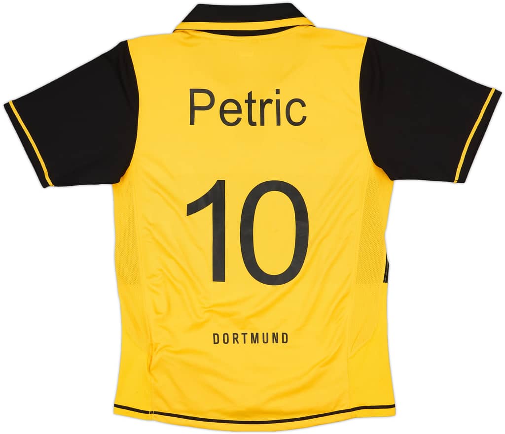 2007-08 Borussia Dortmund Home Shirt Petric #10 - 4/10 - (M)