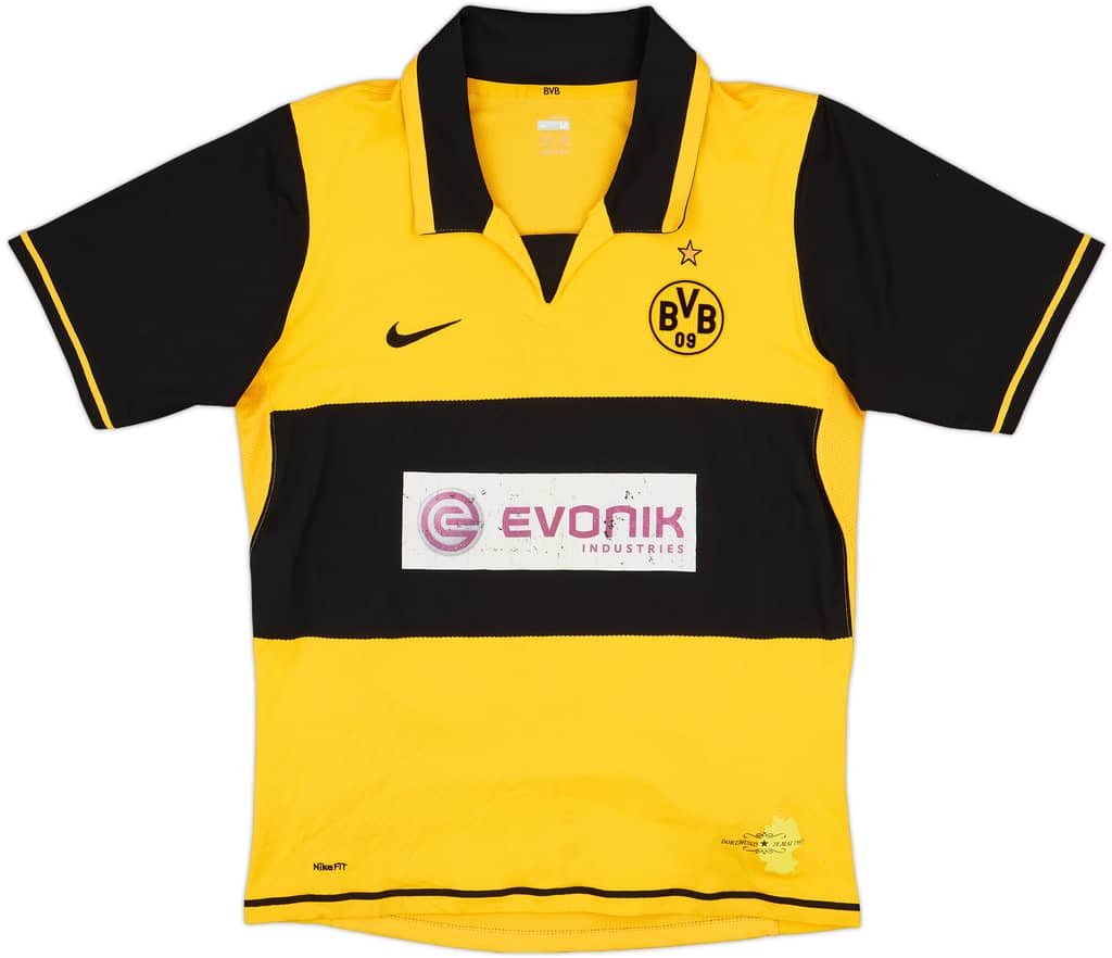 2007-08 Borussia Dortmund Home Shirt Petric #10 - 4/10 - (M)