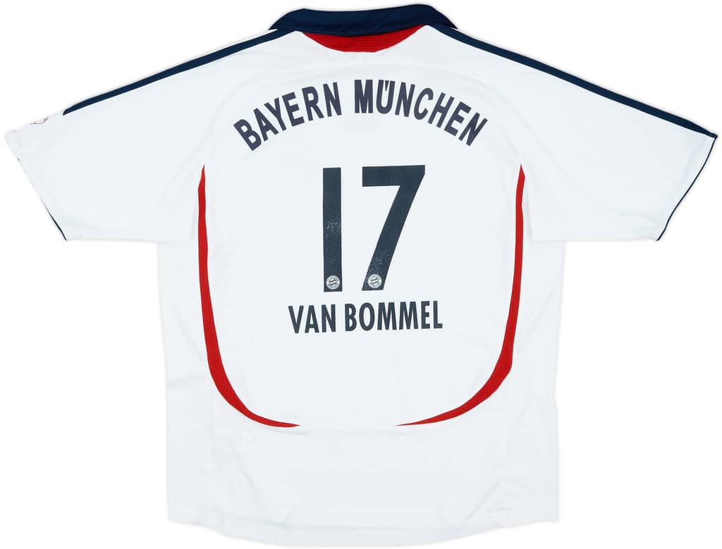2006-07 Bayern Munich Away Shirt Van Bommel #17 - 7/10 - (XL.Boys)