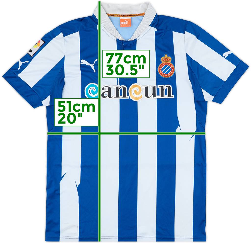 2012-13 Espanyol Home Shirt - 5/10 - (L)