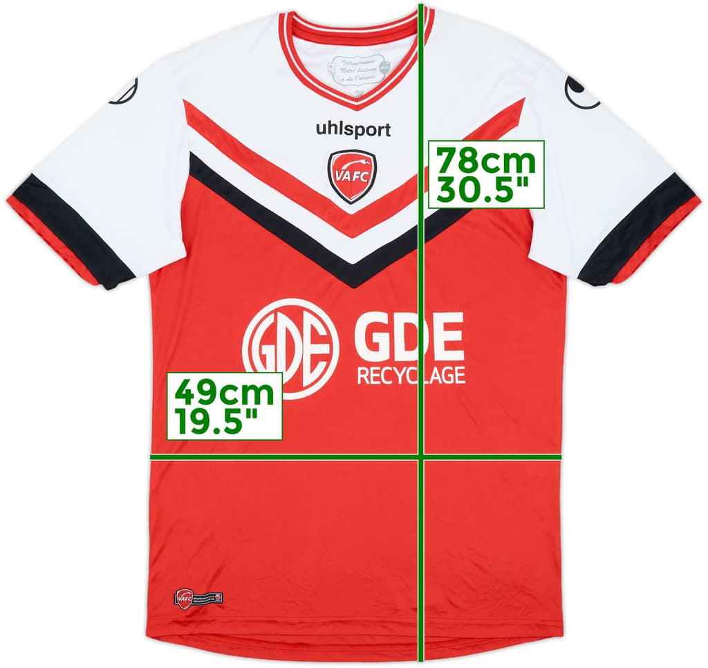 2014-15 Valenciennes Home Shirt - 9/10 - (M)