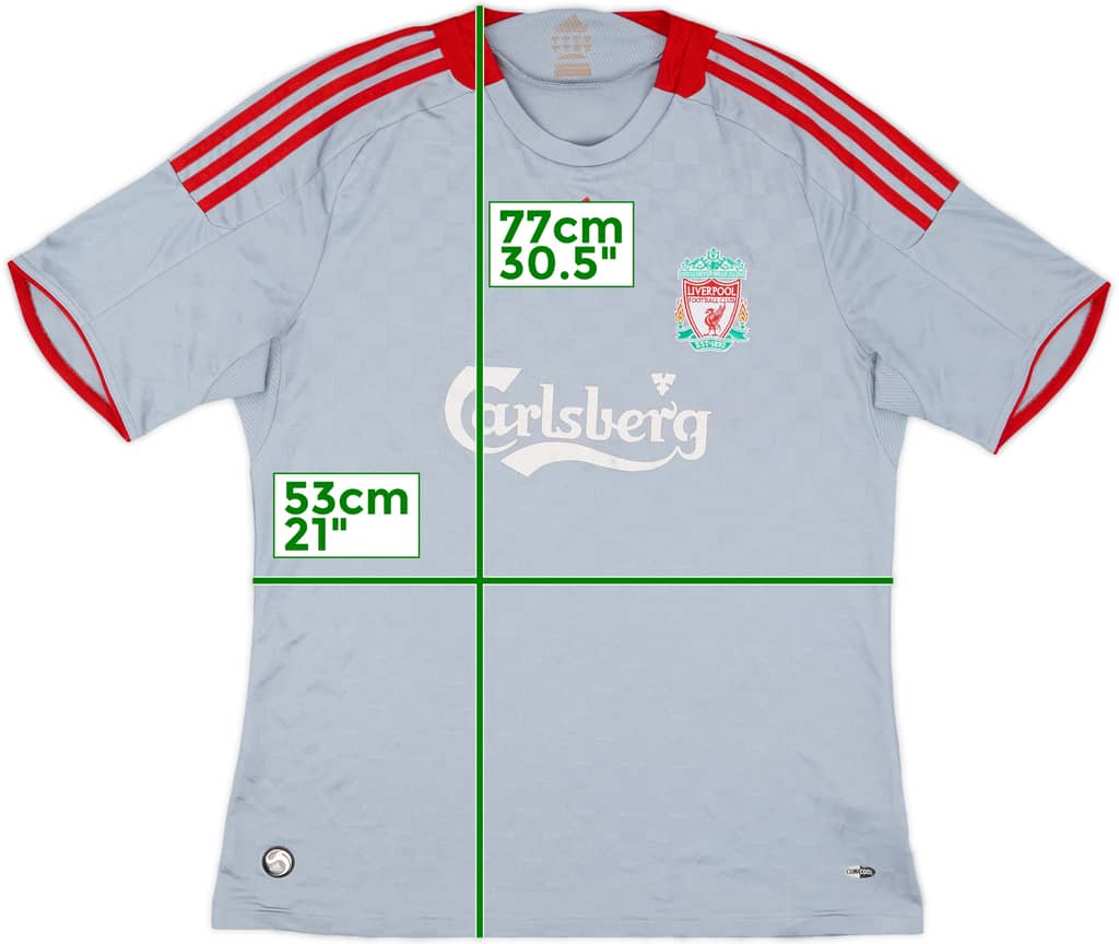 2008-09 Liverpool Away Shirt - 5/10 - (L)