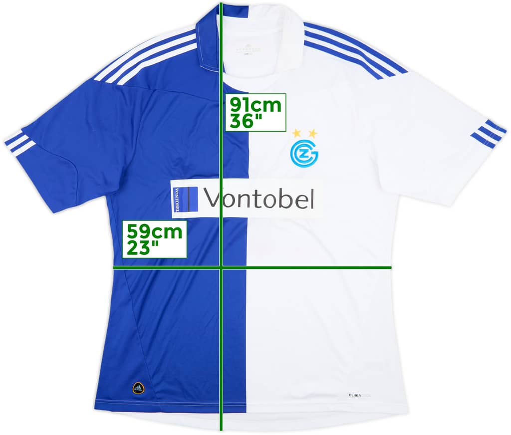 2010-11 Grasshoppers Home Shirt - 6/10 - (XXL)
