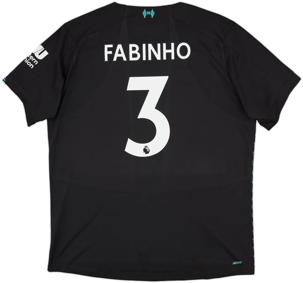 2019-20 Liverpool Third Shirt Fabinho #3 - 7/10 - (XL)