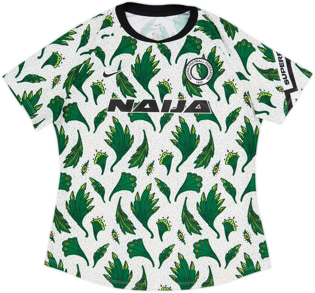 2020-21 Nigeria Nike Training Shirt - 9/10 - (Women's M)