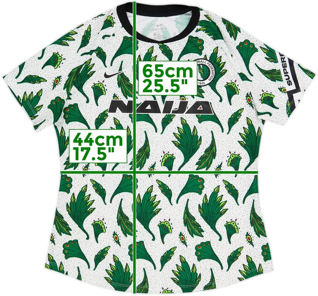 2020-21 Nigeria Nike Training Shirt - 9/10 - (Women's M)