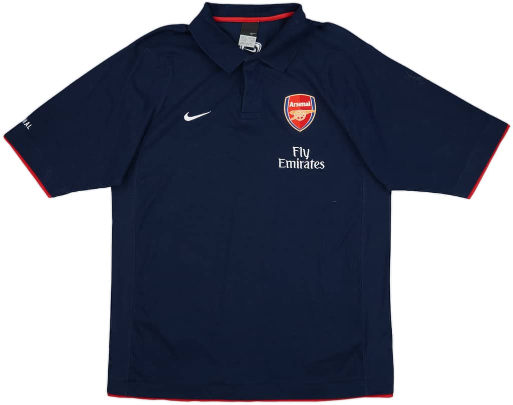 2006-07 Arsenal Nike Polo Shirt - 8/10 - (XL)