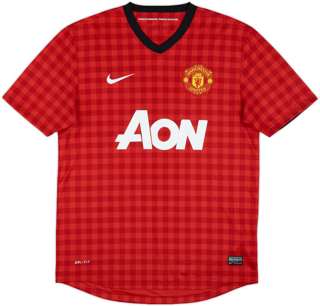 2012-13 Manchester United Home Shirt - 4/10 - (M)