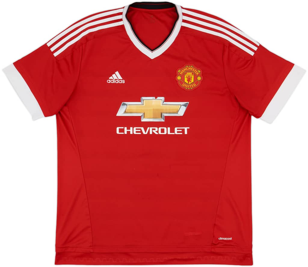2015-16 Manchester United Home Shirt - 5/10 - (XL)