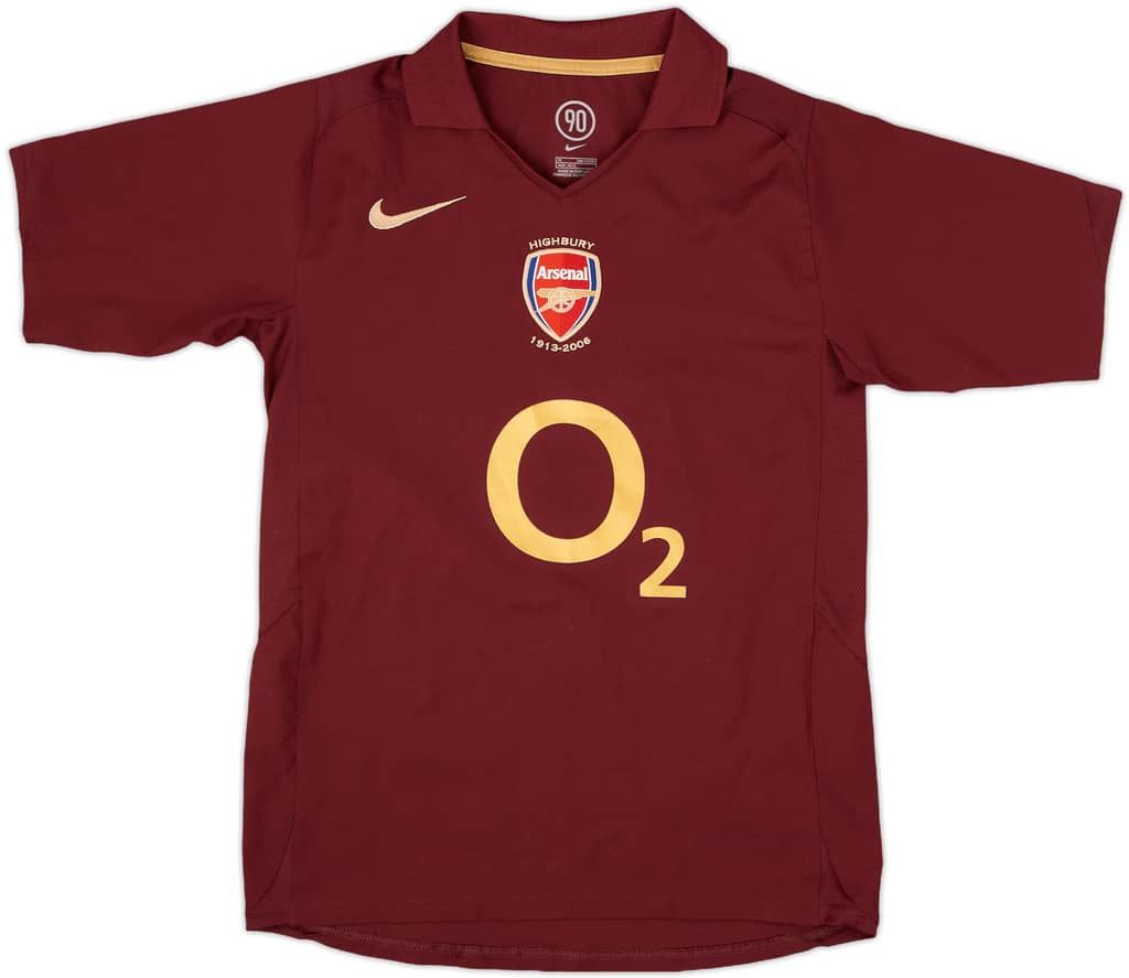 2005-06 Arsenal Home Shirt - 9/10 - (M.Boys)
