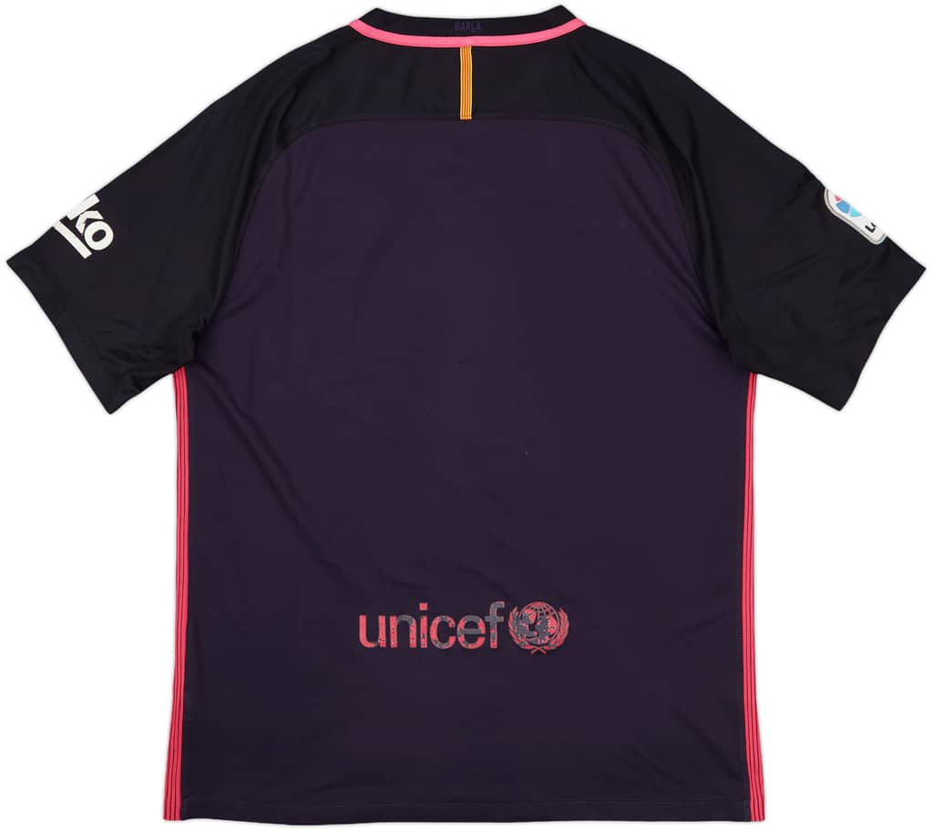 2016-17 Barcelona Away Shirt - 5/10 - (L)