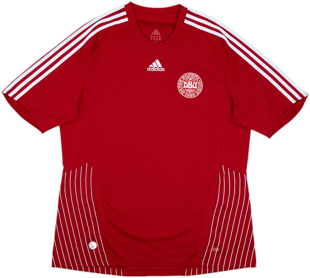 2007-10 Denmark Home Shirt - 8/10 - (XL)