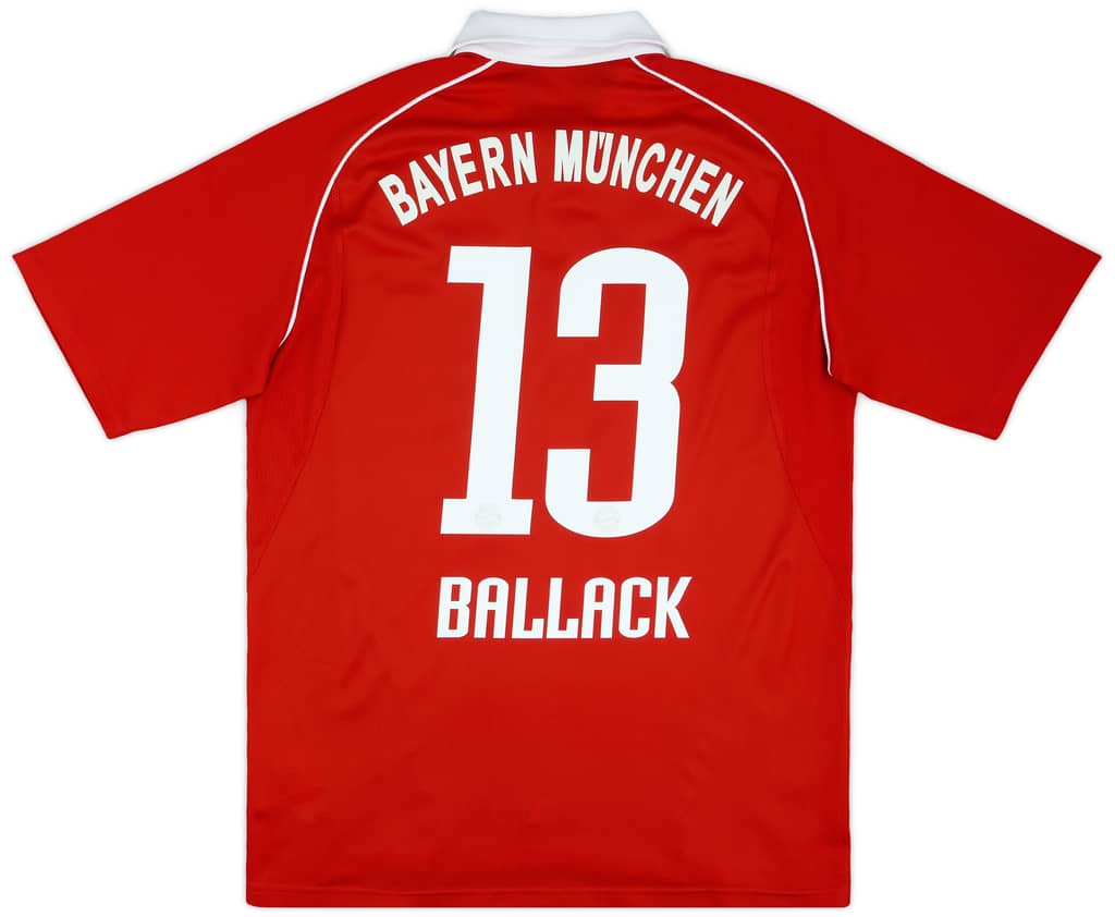 2005-06 Bayern Munich Home Shirt Ballack #13