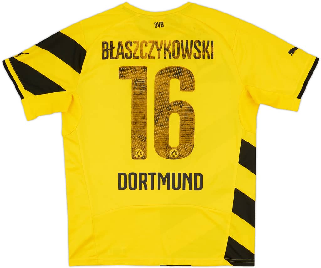 2014-15 Borussia Dortmund Home Shirt Blaszczykowski #16 - 4/10 - (M)