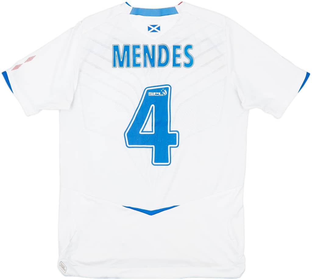 2008-09 Rangers Away Shirt Mendes #4 - 5/10 - (M)