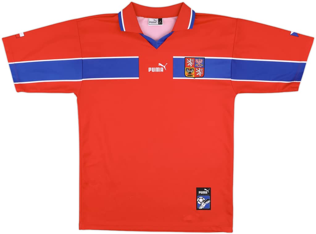 1998-00 Czech Republic Basic Home Shirt - 8/10 - (L)