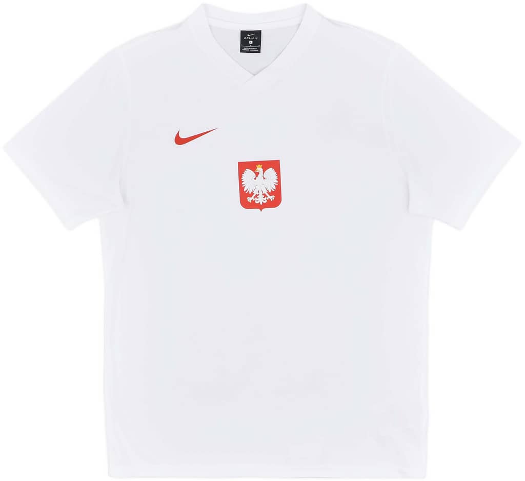 2020-21 Poland Basic Home Shirt - 9/10 - (L)