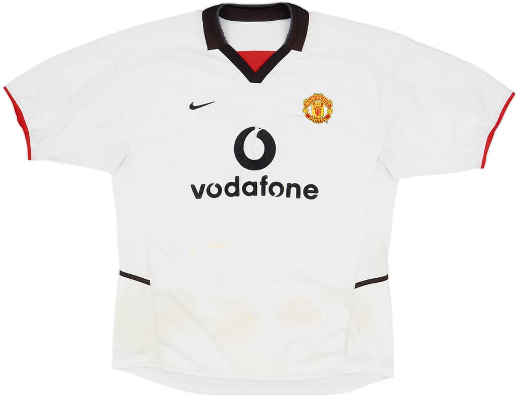 2002-03 Manchester United Away Shirt - 5/10 - (L)