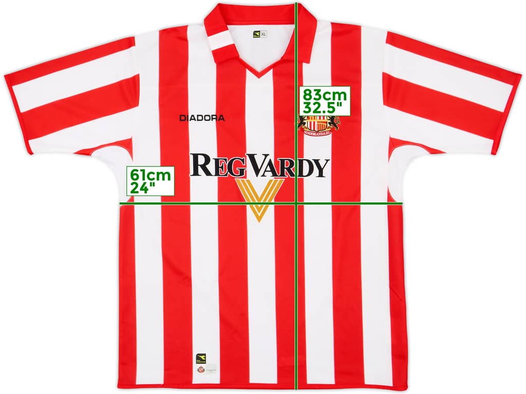2004-05 Sunderland Home Shirt - 9/10 - (XL)
