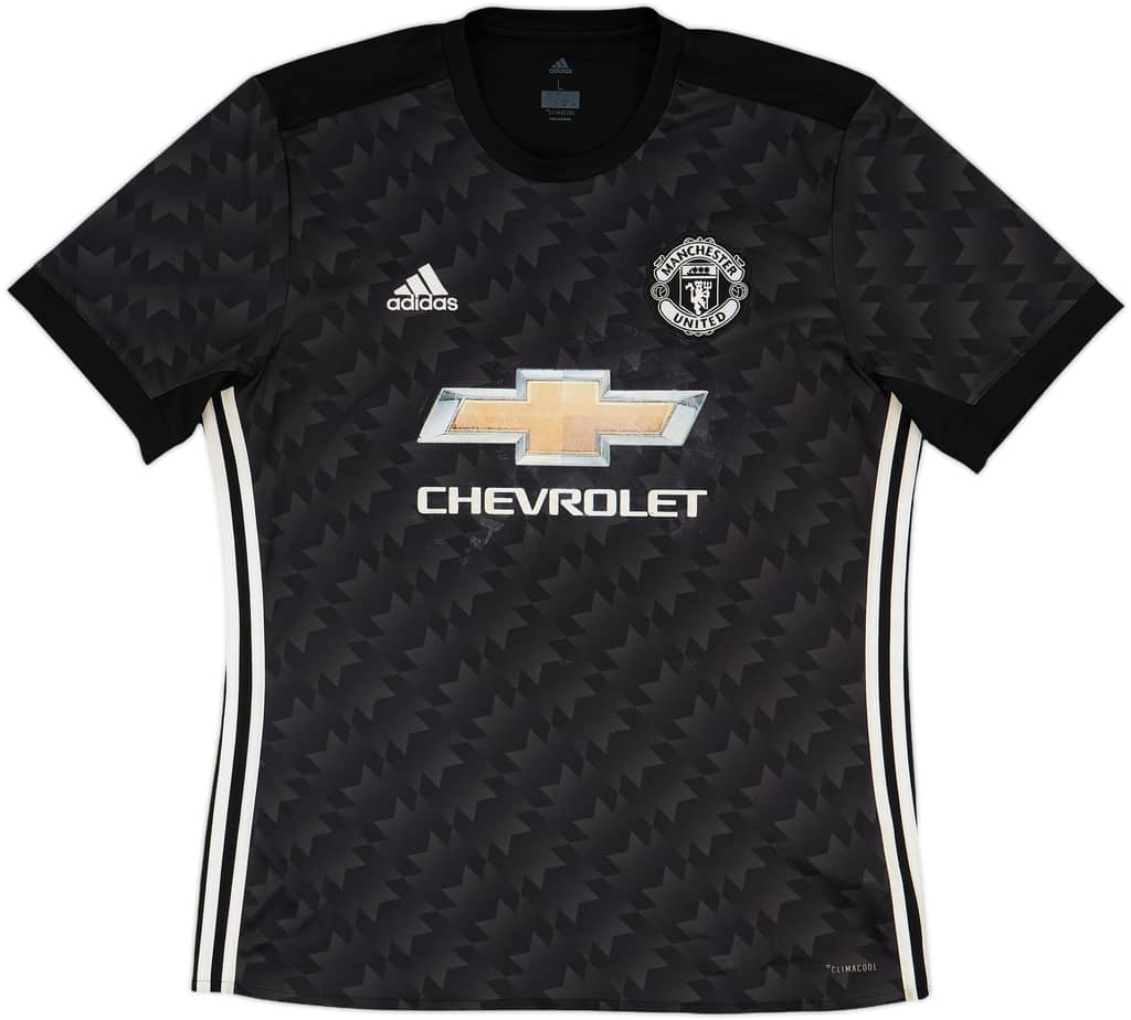 2017-18 Manchester United Away Shirt - 4/10 - (L)