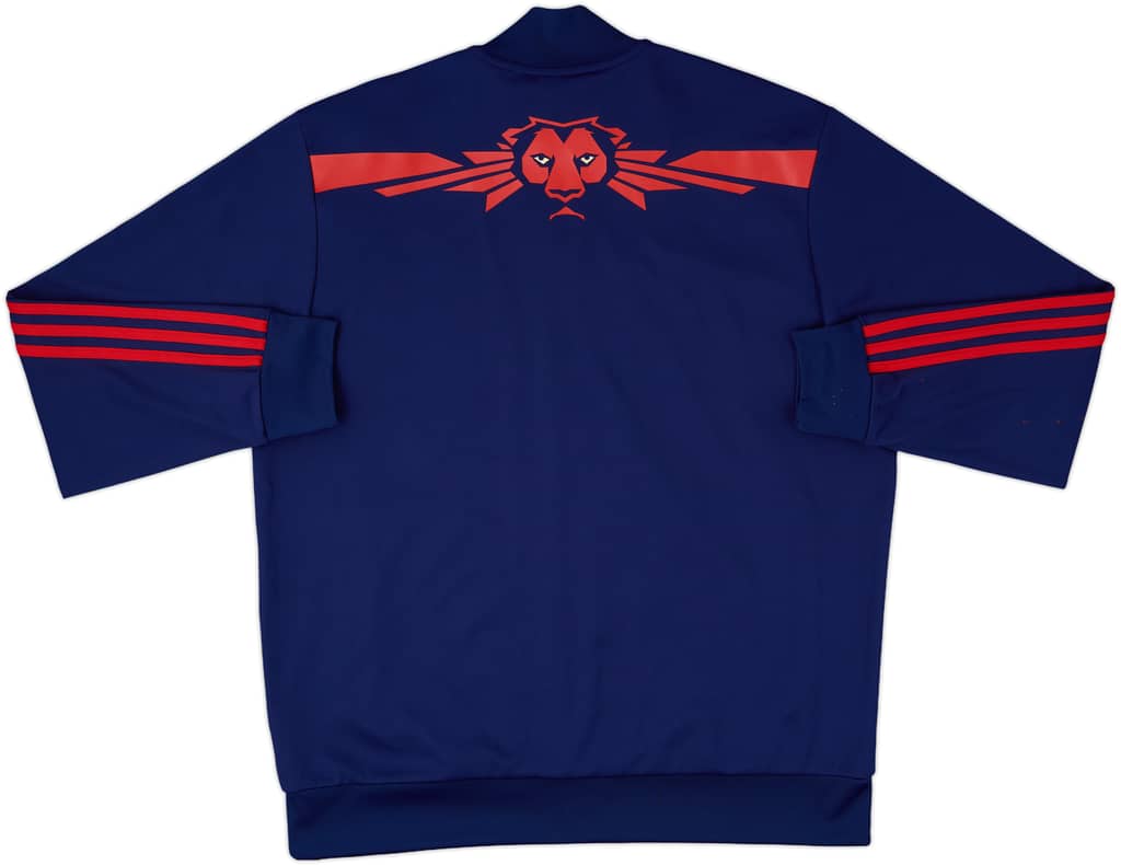 2013-14 Lyon adidas Track Jacket - 7/10 - (XL)