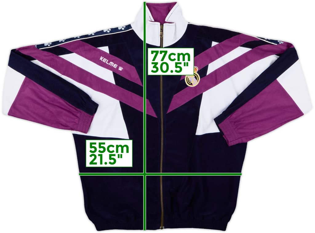 1997-98 Real Madrid Kelme Track Jacket - 8/10 - (M)