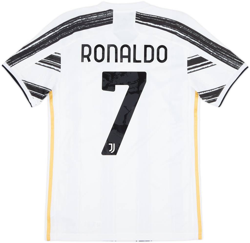 2020-21 Juventus Home Shirt Ronaldo #7 - 9/10 - (S)