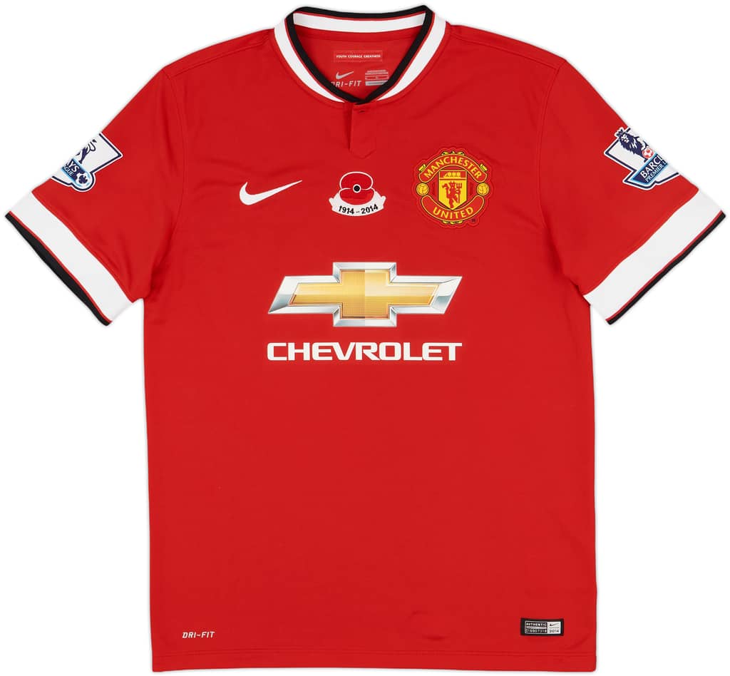 2014-15 Manchester United Home Shirt Di Maria #7 - 4/10 - (M)