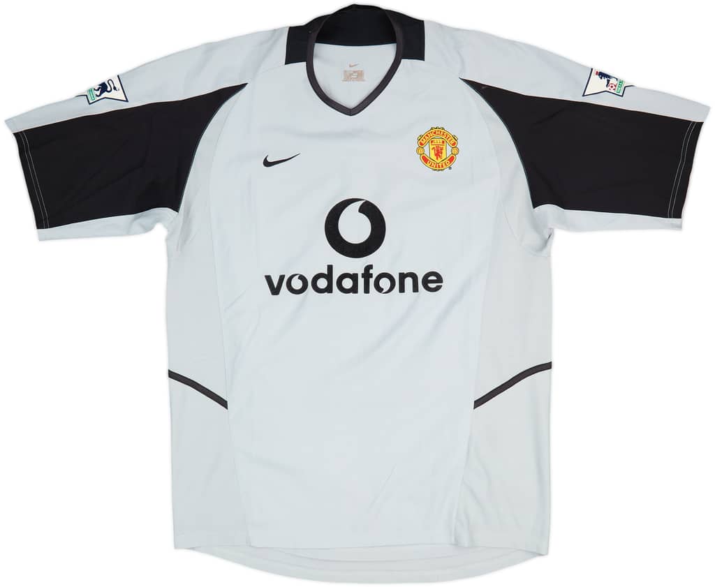 2002-04 Manchester United GK S/S Shirt Barthez #1 - 8/10 - (XL)