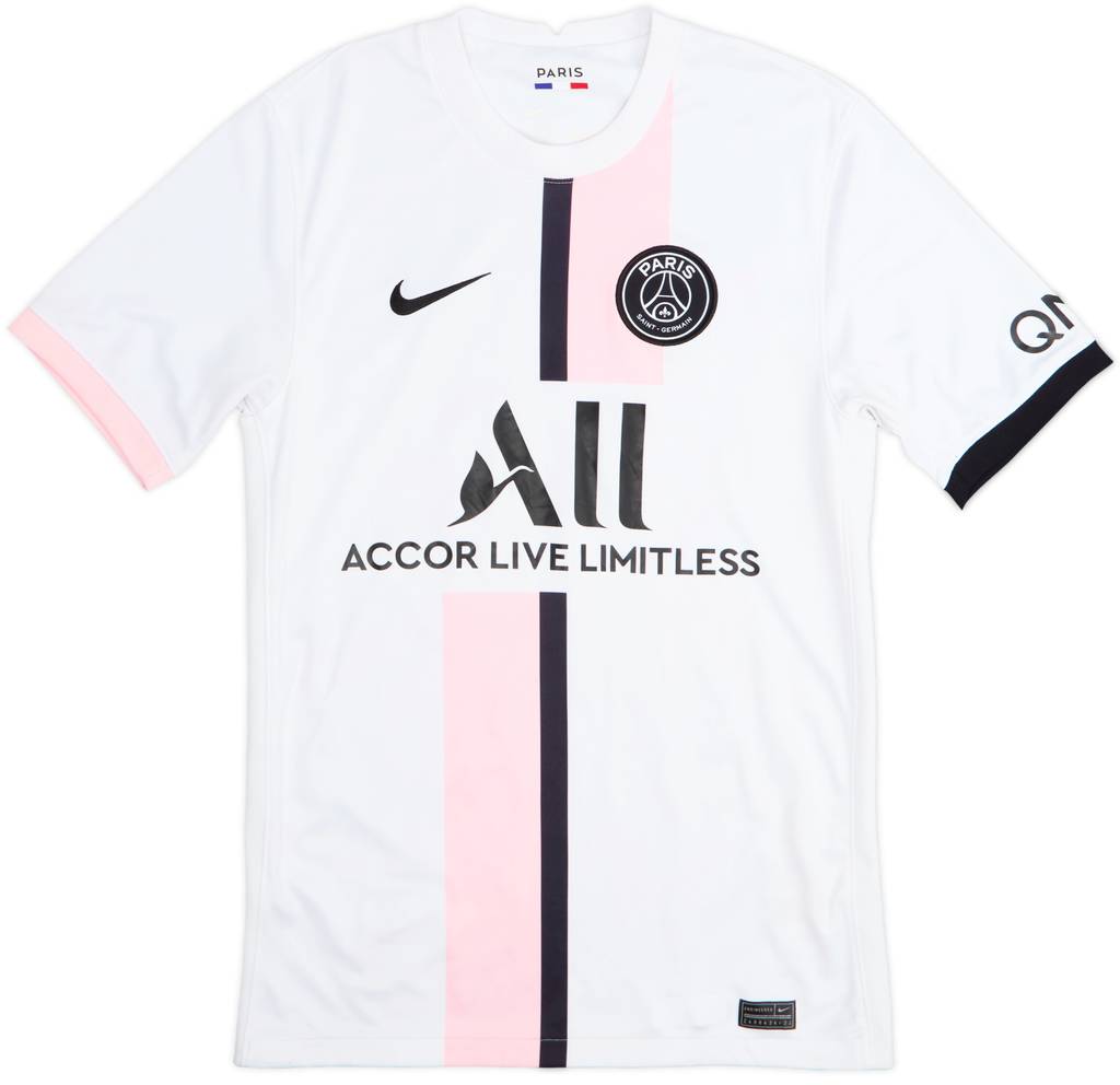 2021-22 Paris Saint-Germain Away Shirt Neymar Jr #10 - 7/10 - (S)