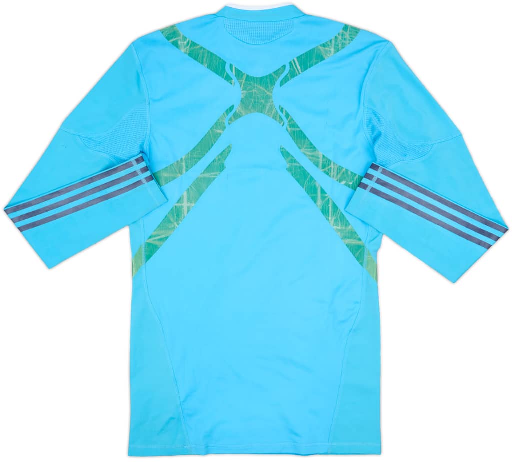 2010-11 Olympique Marseille Player Issue TechFit Away L/S Shirt (L)