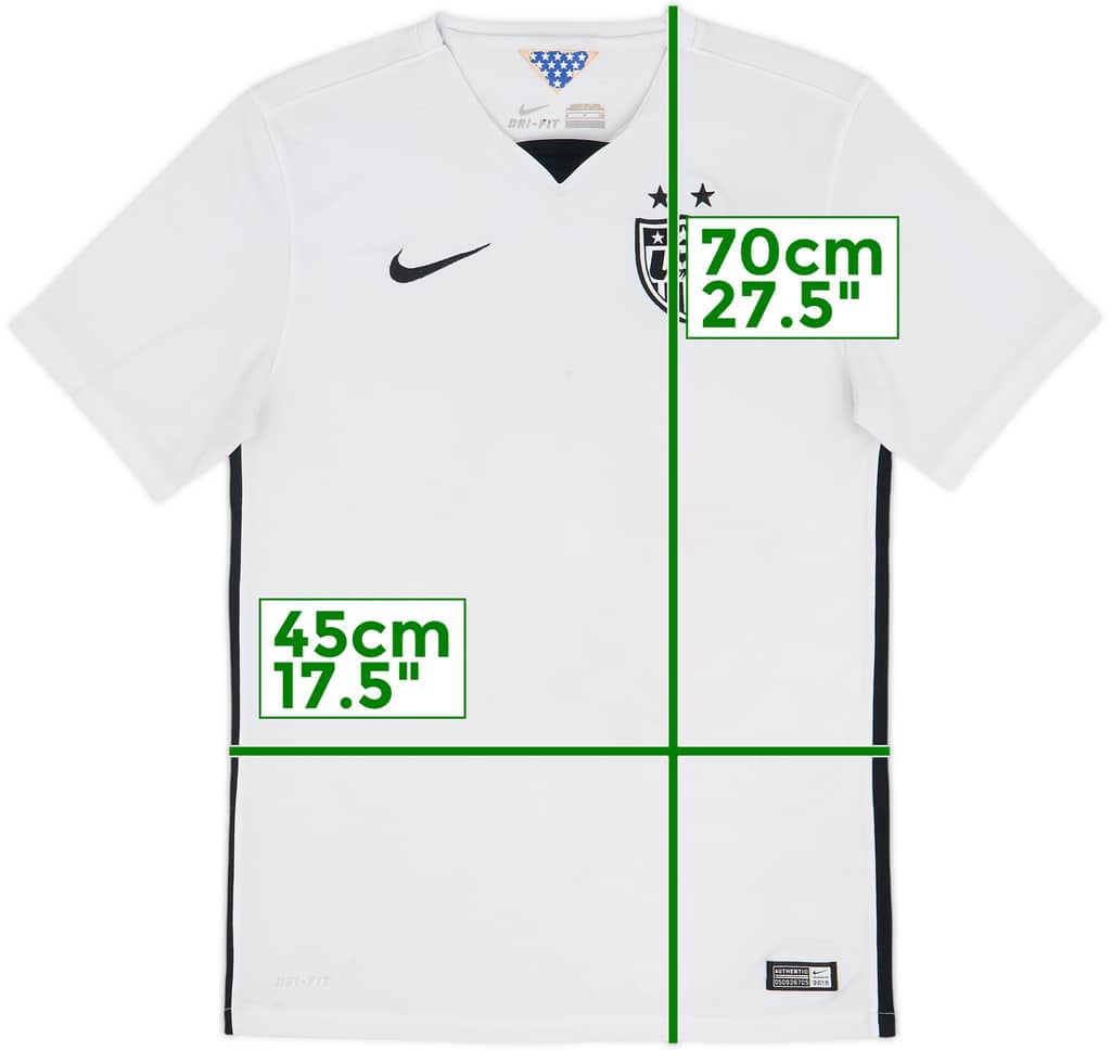 2015-16 USA Home Shirt - 4/10 - (S)