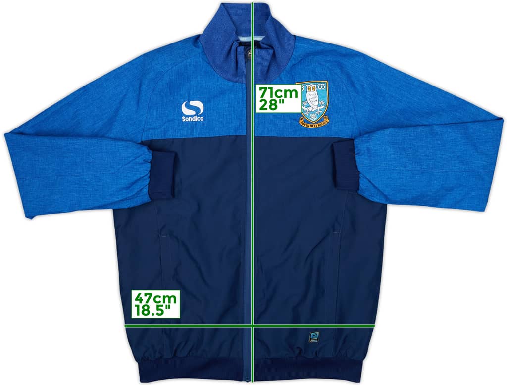 2014-15 Sheffield Wednesday Sondico Track Jacket - 7/10 - (M)