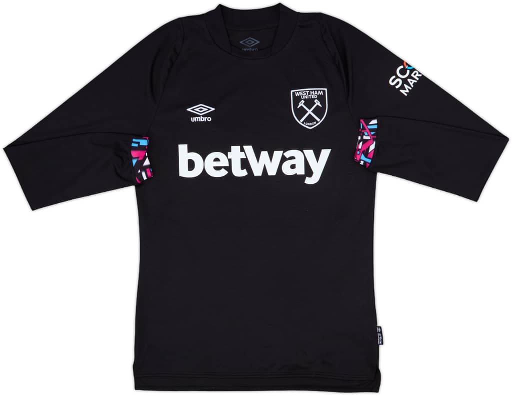 2022-23 West Ham United Away L/S Shirt Bowen #20 - 8/10 - (S)