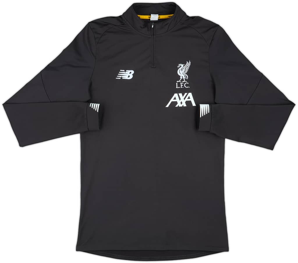 2020-21 Liverpool New Balance 1/4 Zip Track Jacket - 10/10 - (S)