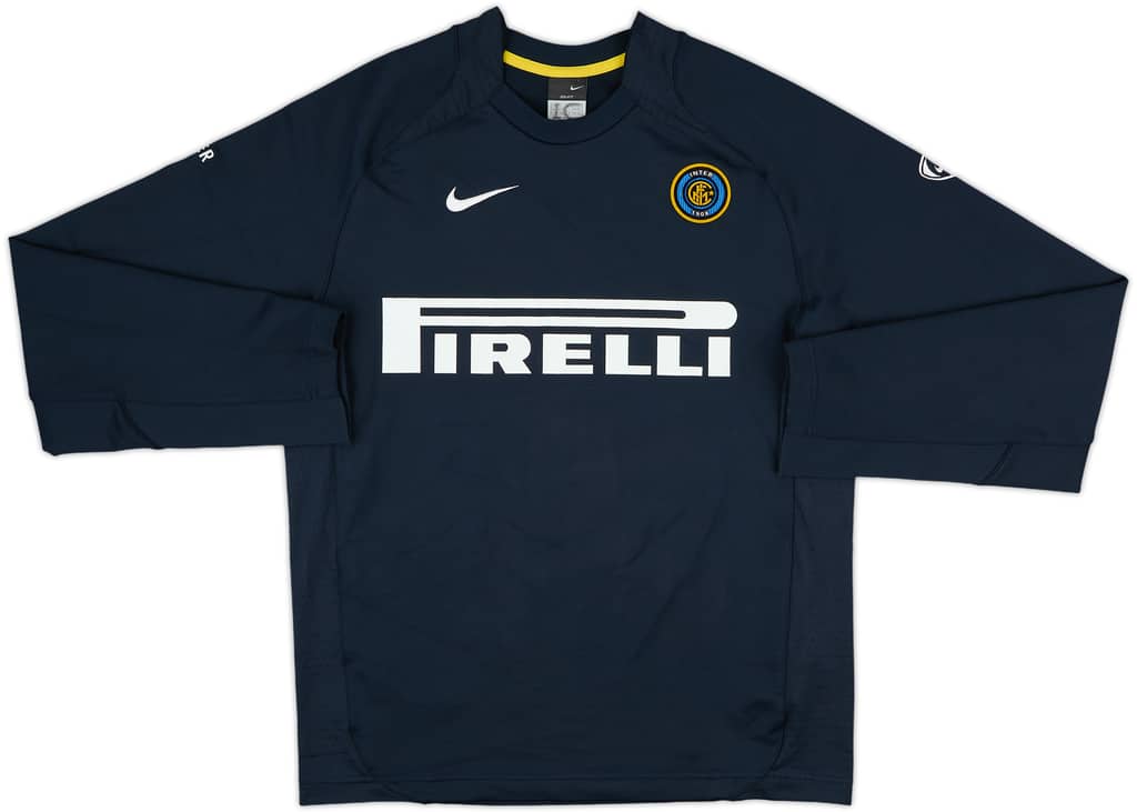 2005-06 Inter Milan Nike Sweat Top - 8/10 - (S)