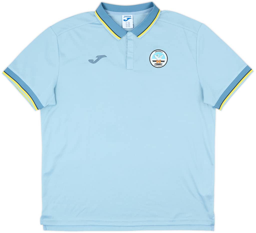 2021-22 Swansea Joma Polo Shirt - 9/10 - (XXL)