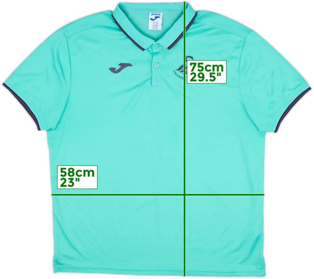 2020-21 Swansea Joma Polo Shirt - 9/10 - (XXL)