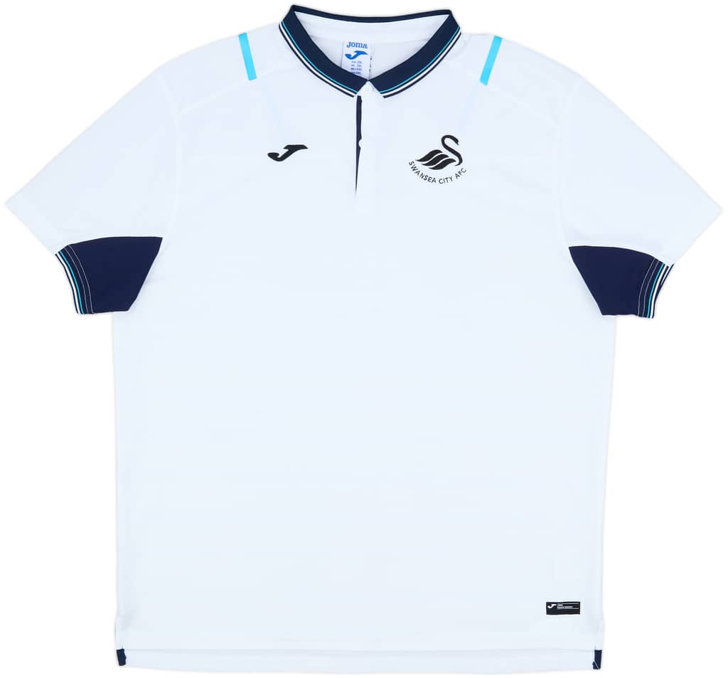 2018-19 Swansea City Joma Polo Shirt - 9/10 - (XXL)