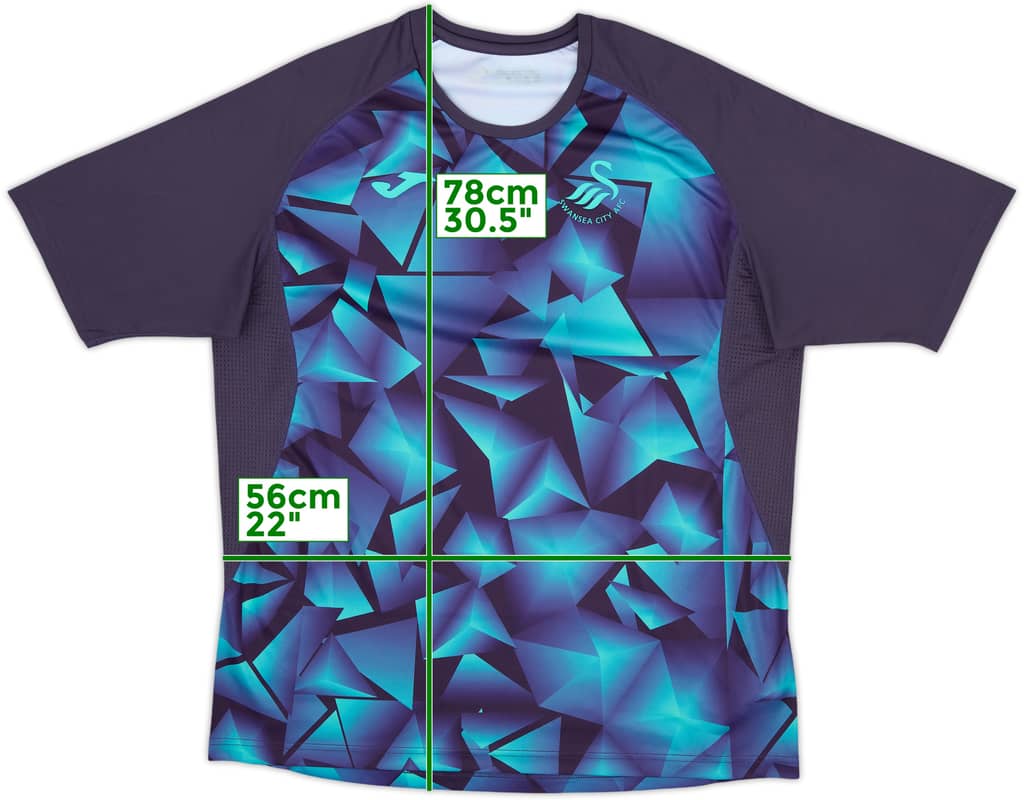 2024-25 Swansea Joma Training Shirt - 9/10 - (XXL)