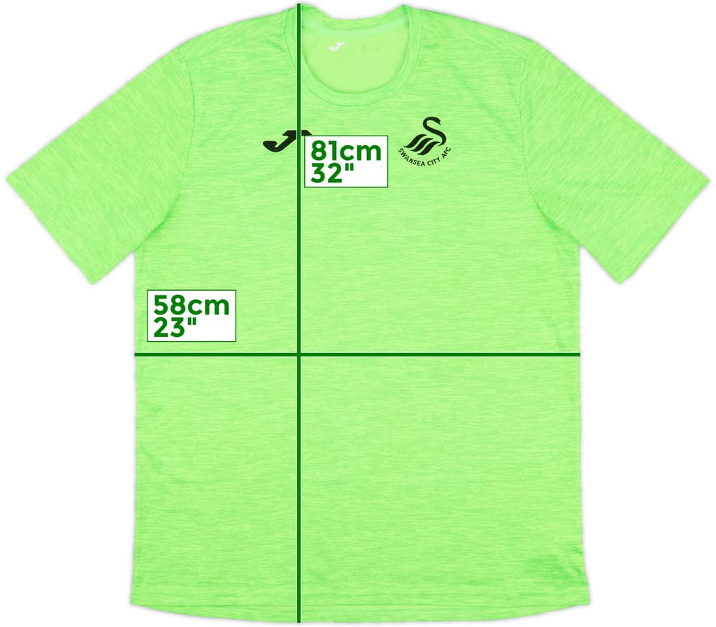 2019-20 Swansea Joma Training Shirt - 9/10 - (XXL)