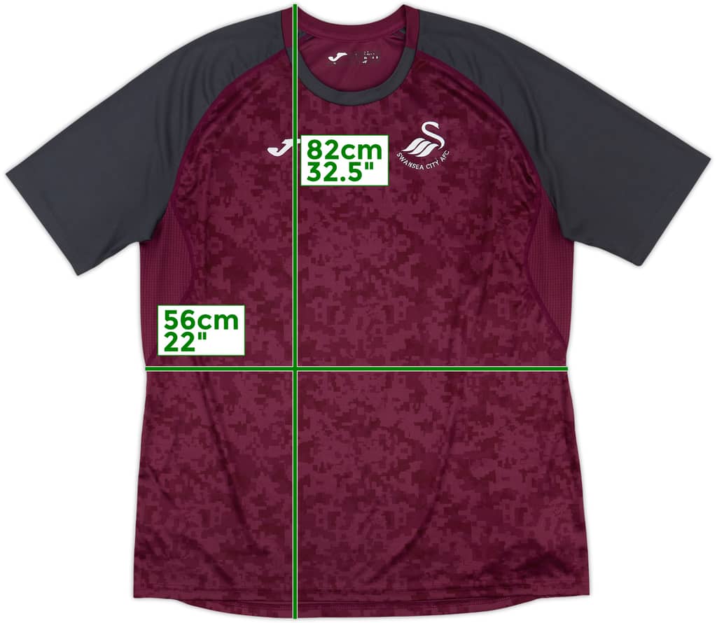 2018-19 Swansea Joma Training Shirt - 9/10 - (XXL)