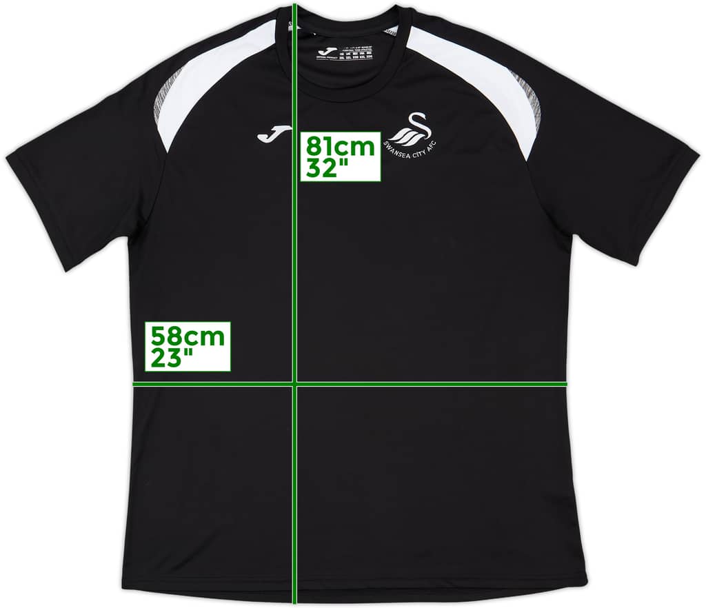 2018-19 Swansea Joma Training Shirt - 9/10 - (XXL)