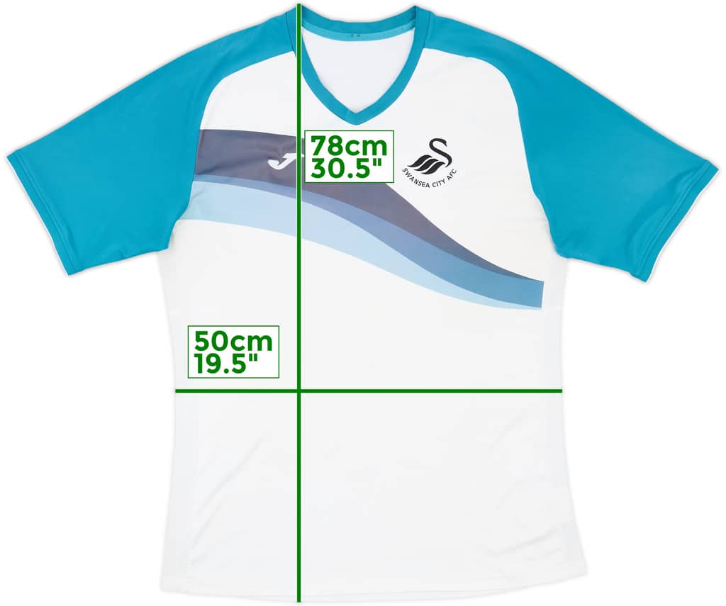 2020-21 Swansea Joma Training Shirt - 8/10 - (L)