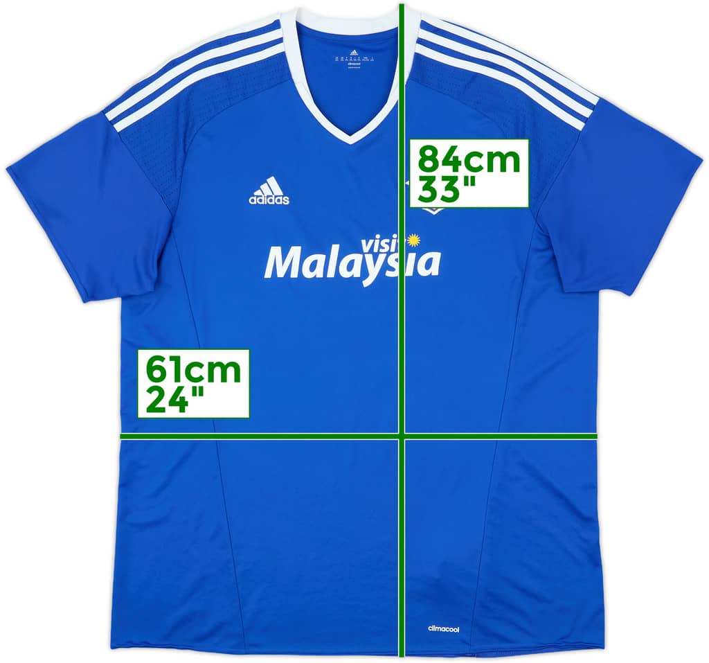 2016-17 Cardiff Home Shirt - 10/10 - (XXL)