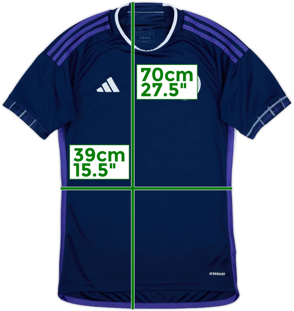 2022-23 Scotland Home Shirt - 8/10 - (XS)