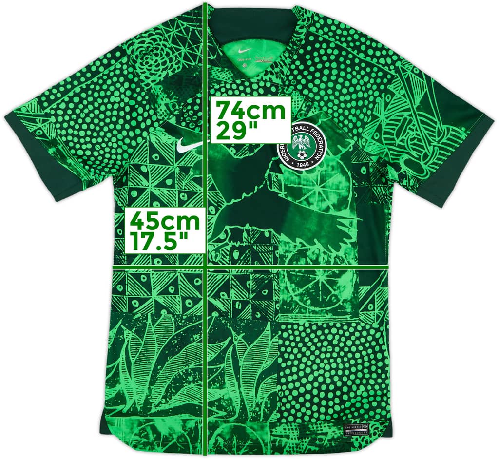 2022-24 Nigeria Home Shirt - 9/10 - (S)