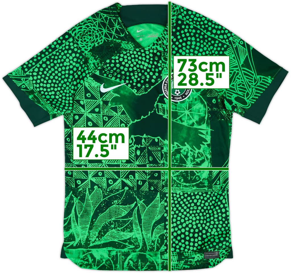 2022-24 Nigeria Home Shirt - 10/10 - (S)